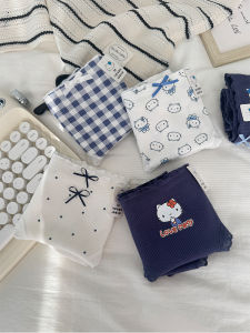 Cute Cartoon Cat Cotton Panties Summer Thin Type