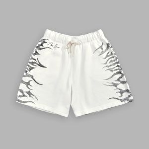 Quần Short Bóng Rổ Thời Trang In Đầu Sói Mùa Hè Thể Thao