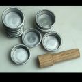 12Pcs Cetakan Kue Pie Polos / Loyang kue Pie Hokkaido / Tart Biscoff Egg Tart / Cetakan Pai Sus Bulat /loyang bulat press/kue tart mini/kue pie tartlet bulat / puncher tart mini / tartlets / cetakan pie /tempat lilin/cetakan lotus biscoff cheese tart. 