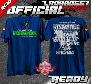 Kaos Riswanda Audio Malang Selatan The Radiator King of Malang Lengan Pendek