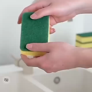Cleaning sponge dishwashing sponge 10/20pcs kitchen brush scrubber wipe bowl 5/10/20