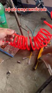 Combo bộ còi + mạch baby shark nhiều bài hát (10 bài) - phụ tùng kèn xe DC12v phụ kiện