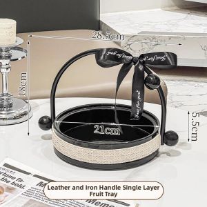 XIAOHUANGLU | Luxury Beautiful With Lid Ceramics Snack Plate