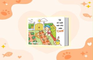 Sách Tô Màu - Tớ Có Nuôi Một Chú Mèo Cam