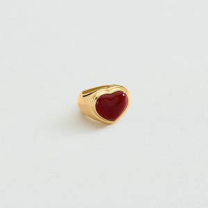 AGATHA | Romantic Heart Shaped Ring