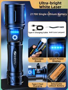 SHENYU | Super Bright Far Reaching Portable Durable Rechargeable Flashlight