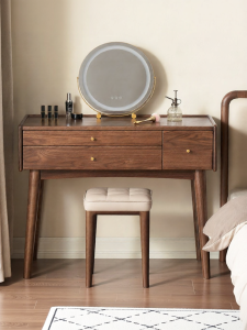 YUANSHI YUANSU | Simplistic Solid Wood Makeup Desk