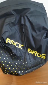 Tas Sepeda Rockbros H22 Cycling Bike Bag Ransel Hiking Sepeda Motor Camping Backpack Punggung Outdoor Anti Air Waterproof 50L Warna Black Gold