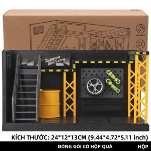 Diecast Hợp Kim Xe Ô Tô Mô Hình Nhà Để Xe Đồ Chơi Dành Cho Trẻ Em Tỉ Lệ 1:24 1:32 Chiếu Sáng Bãi Đậu Xe Hội DIY Cảnh Bộ Sưu Tập Màn Hình Quà Tặng