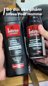 Gel tắm gội Intesa chính hãng nhập khẩu Ý Tặng kèm dao cạo Dorco Rapid 2