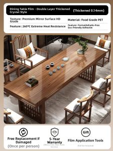 ZTION | Soft Glass Heat Resistant Table Protector Mat
