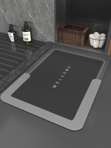 EVERTE | Soft Diatomite Water Absorbent Slip-Resistant Quick-Drying Bath Mat