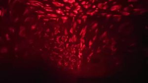 16 Colors Ocean Wave Projector Night Light USB Powered with Remote Control Galaxy Ambient Lamp for Kids Bedroom Game Room Decor