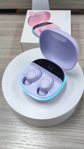 Macaron M13 TWS Bluetooth Earphones with Microphone 5.2 HiFi Stereo Touch Waterproof Headset Led Light Wireless Earbuds