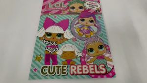 Lol Surprise Cute Rebels Deluxe Colouring Book With 48 Pages For Kids