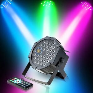 Elestore Lampu Sorot Panggung Disco 36led Ada Sensor Suara Lampu Panggung Rgb 36w Par Light Ada Sensor Suara