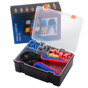 VXC9 16-6N Hexagonal Wire CrimperRatcheting&Self-adjustable Crimping Plier Tool Set 0.08-16mm² 28-5AWG for Tubular Terminals