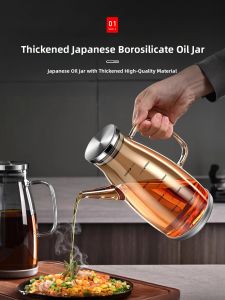 ZHIFAN | Non-Stick Kitchen Oil Dispenser Glass Food-Grade