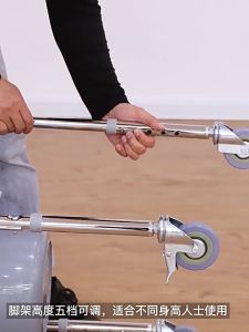 【Zdandan】ส้วมผู้สูงอายุ พับเก็บได้ สแตนเลส ปรับความสูงได้ เก้าอี้ส้วม ส้วมคนแก่ หญิงตั้งครรภ์ กระโถนผู้ใหญ่ รถเข็นอาบน้ำผู้ป่วย