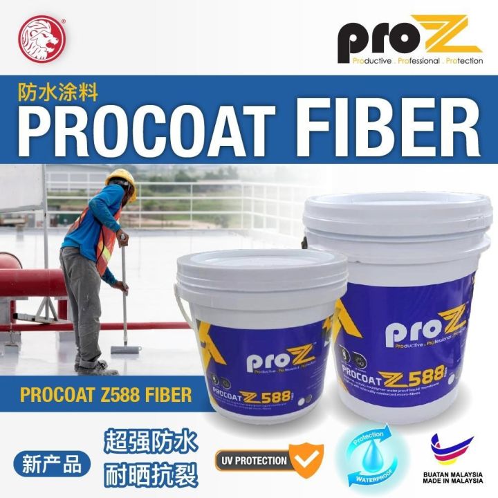 PROZ%20PROCOAT%20Z588%20(4litre)%20Supreme-Acrylic%20Co-polymer%20Waterproof%20Coating%20with%20Reinforced%20Micro-Fibers%20-%20Image%202
