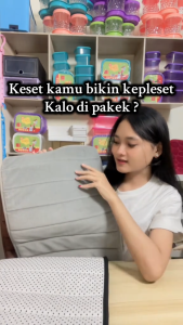 Keset Kaki Anti Slip Bahan Memory Foam Motif Polos Serap Air / Keset Halus