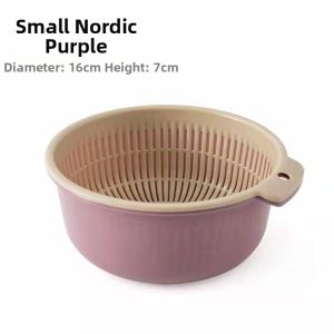 TEKANAI | Plastic Round Drain Sifting Basket