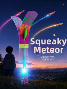 Whistle Emitting Flying Toy Parachute High Quality Luminescent