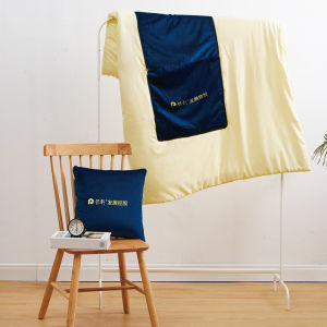 Car Dual-use Nap Blanket & Pillow Cover Printed Embroidered Logo Gift