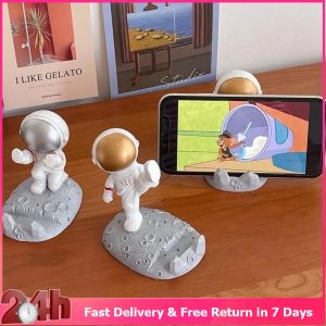Astronaut Creative Phone Holder Spaceman Universal Cell Mobile Phone Stand for Home Office Bracket