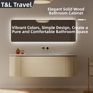 Luxurious Bathroom Vanity with Smart Mirror