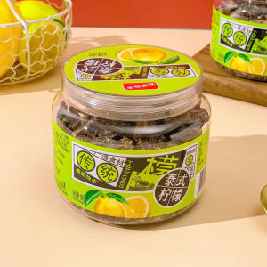 Thai Style Lemon Slice Ready to Eat Licorice Salted Dried Lemon for Water Soaking Fruit Dry Snack Candy Jar Packaged Chinese Product