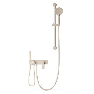 Rifeng Cream Style Shower Head Set Full Copper Body No Top Spray Detachable Bathroom Hardware Simple Installation for Small Home