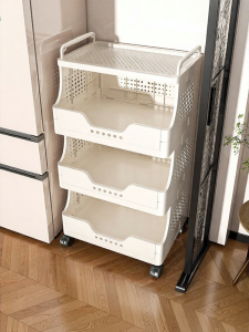 youqin | Multifunctional Mobile Kitchen Storage Cart
