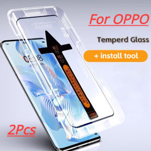 2Pcs Screen Protector For OPPO Find X8 Pro X7 Ultra X5 X3 X2 Pro X6 Pro Tempered Glass With Automatic Aids installer Tools
