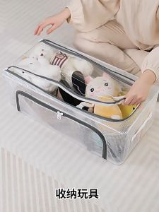 No-installation shoe boxes Clear organizer storage boxes Foldable bags under bed Waterproof