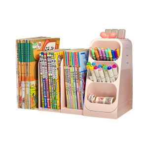 WEIAI | Adjustable Bookend Shelf for Desk