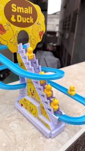 BBBayBees เล่นไต่บันไดไฟฟ้า LED เพลง กระตุ้นการเรียนรู้ได้ดี สัตว์ปีนบันได