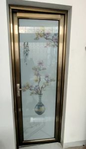 pintu toilet/pintu kaca anti pecah/pintu modern/pintu murah/pintu 1 sett/pintu awet