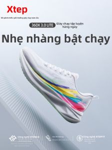 XTEP | Giày Đua Bộ Phản Xung Nhẹ Bền Tiện Nghi Ổn Định