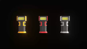 Local Shipping - New Magnetic Auto Repair Work Light Type-C Charging digital rotating lamp head with dual magnet hook work light LED Outdoor camping lights emergency lights folding lights