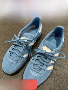 เชือกผูกรองเท้า Adidas Originals Rongrong Golden สีน้ำเงิน หัว T รูปทรงครึ่งวงกลม สำหรับรองเท้าบอร์ด