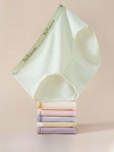 Quần lót tam giác MiiOW cho nữ làm bằng cotton nguyên chất mỏng thoáng khí