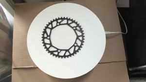 GUSTAVO 130BCD Ultralight Bicycle Chainring Narrow Wide Stars 46/48/50/52T Sprocket For Road Bike Folding Bicycle