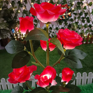 5Head Solar Lights: Transform Your Outdoor Space with Rose Flower Lawn Lamps