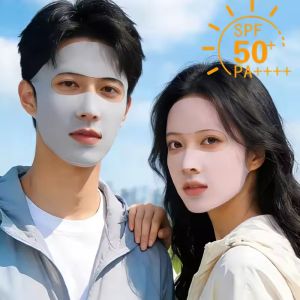 1/4Pcs Sunscreen Face Mask Summer UV Protection Face Kini Mask Outdoor Sports Cycling Breathable Washable Reusable Full Face Mask Tik Tok Hot Selling
