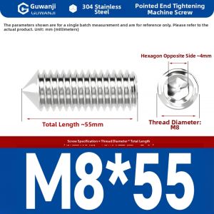 GUWANJI | Stainless Steel Sharp End Tension Screw M Series