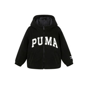 PUMA | Stylish Childrens Hooded Imitation Lambwool Jacket