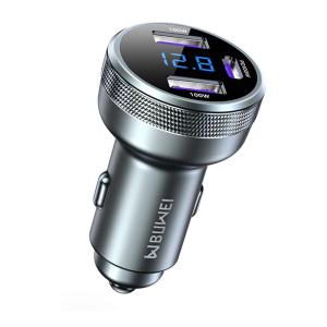 BUWEI | Super Fast Charging Car Charger 3 in 1 Port
