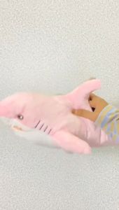 Stok Sedia Ada Ikea Big Shark Plush Toy Stuffed Sleeping Pillow Home Decor Shark Pillow