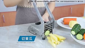 Alat Pemtong Kentang  Stainless Steel Potato Cutter Chopper French Fries